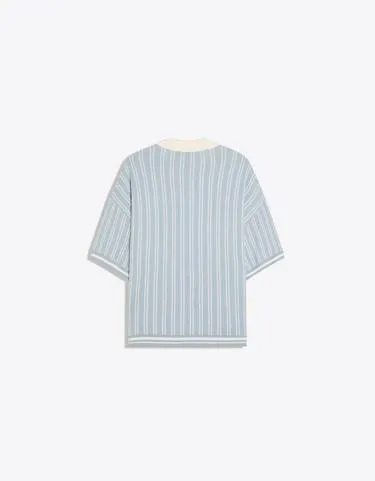 Поло в спортивном стиле с короткими рукавами