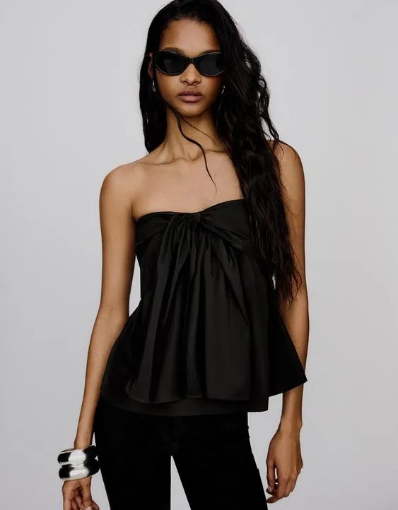 Топ-бандо с бантом- Заказать в России