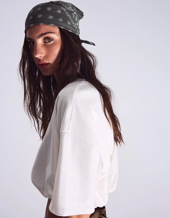 Bershka Бандана с принтом пейсли