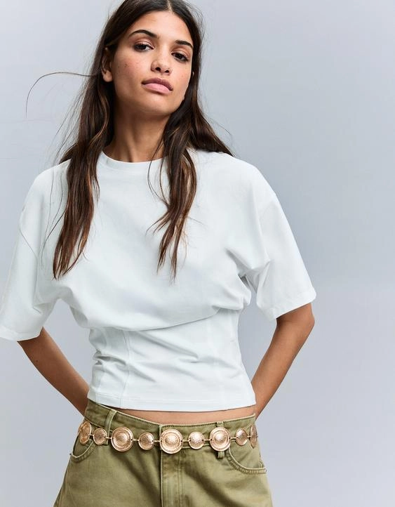 Bershka Ремень-цепочка «диски»