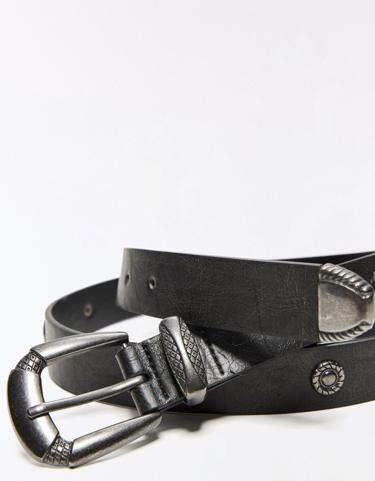 Bershka Ремень с заклепками