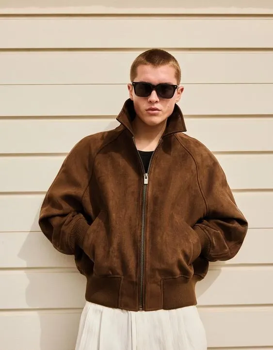 Куртка из искусственной замши- Заказать в России