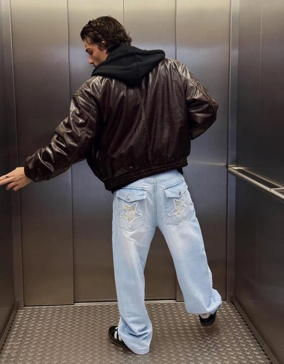 Bershka Джинсы-бананы