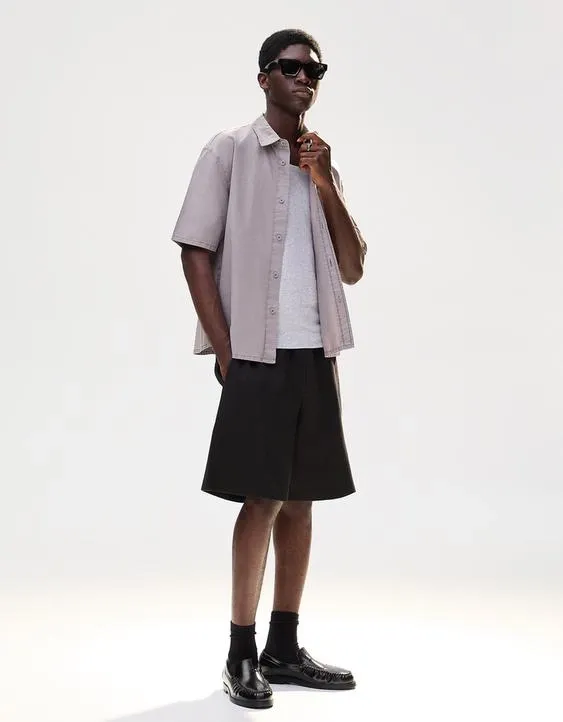 Шорты из трикотажа интерлок- Заказать в России