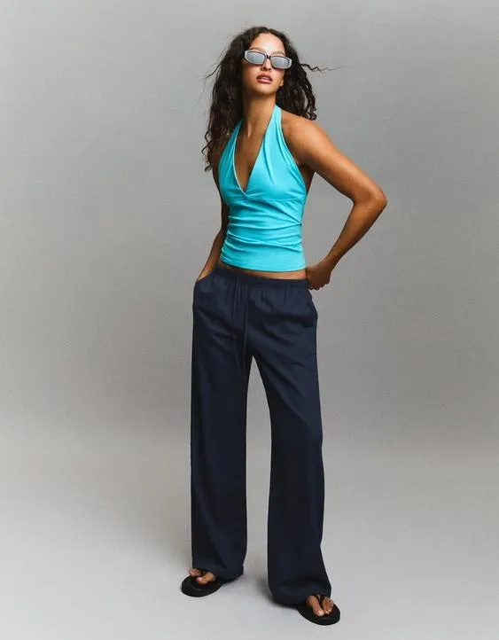 Брюки на резинке- Заказать в России