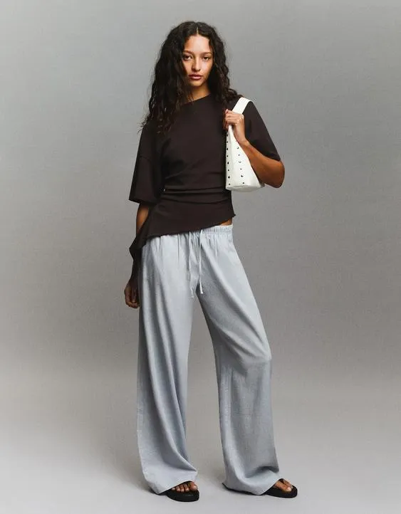 Брюки на резинке- Заказать в России