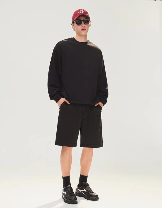 Bershka Базовые шорты-бермуды из мягкой ткани купить с доставкой.