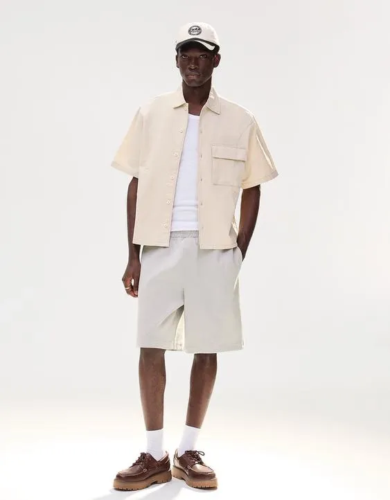 Шорты из трикотажа интерлок- Заказать в России