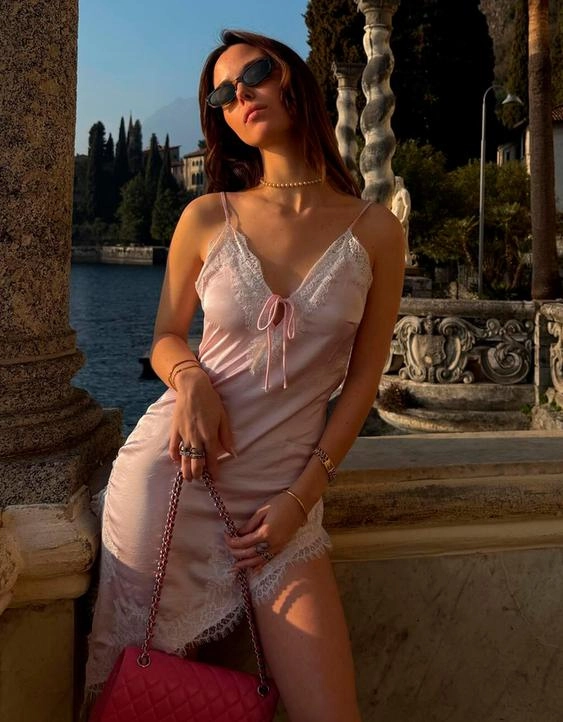 Bershka Мини‑платье асимметричного кроя из сатина