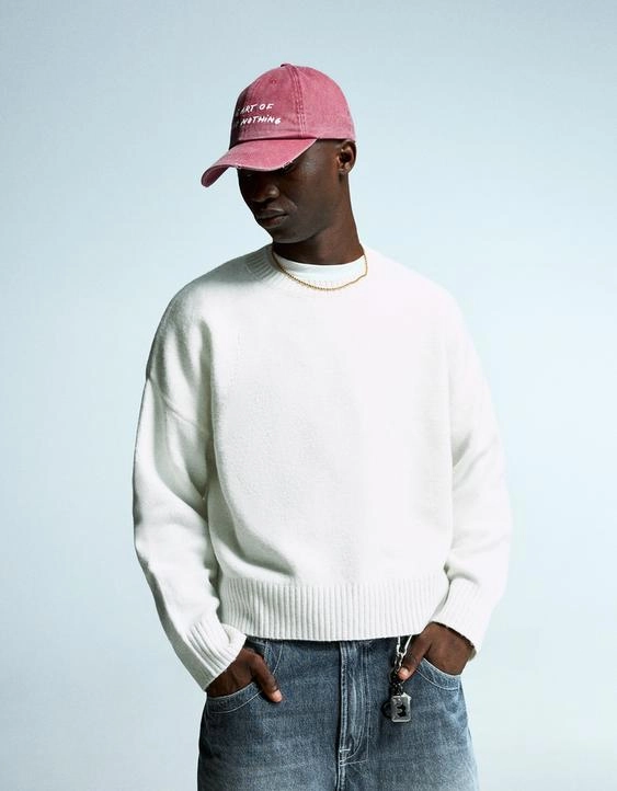 Bershka Укороченный свитер