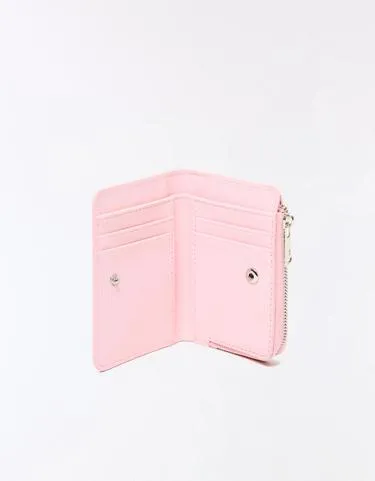 Кошелек из искусственной лакированной кожи с тиснением- Заказать в России