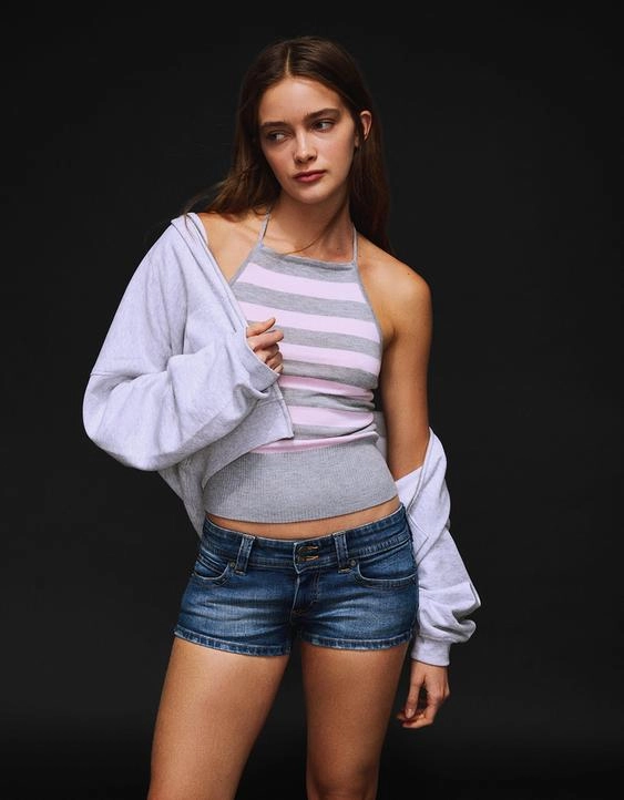 Bershka Джинсовые мини-шорты