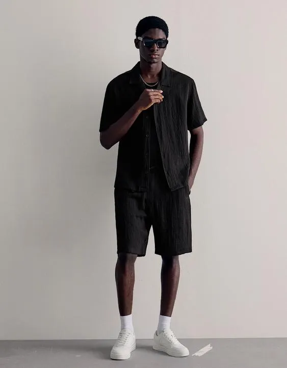 Шорты-джоггеры в стиле рустик- Заказать в России