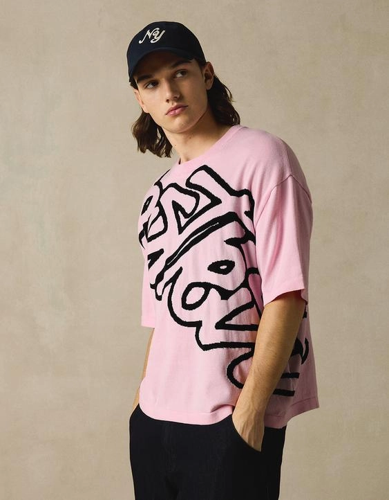 Bershka Футболка с принтом