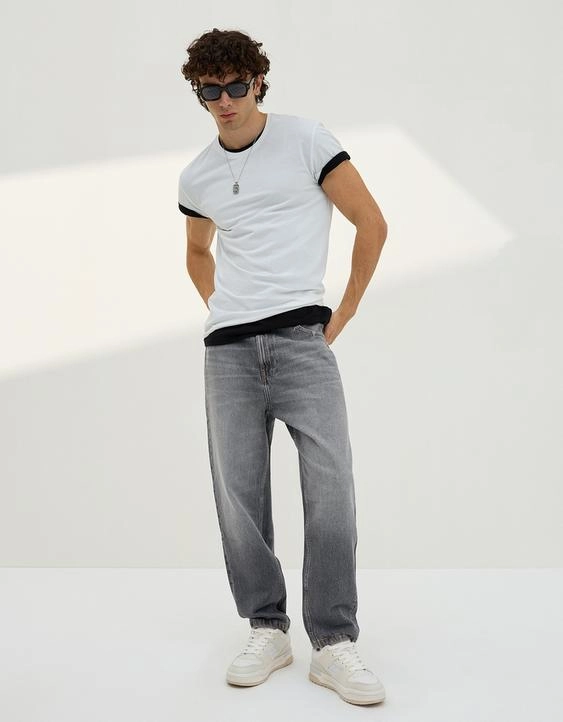 Bershka Джинсы свободного кроя