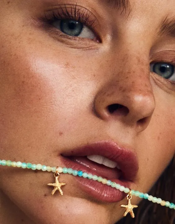 Ожерелье с морскими подвесками- Заказать в России