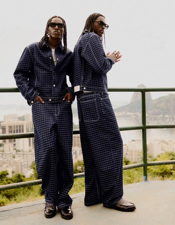 Bershka Джинсы в клетку