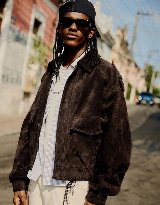 Bershka Кожаная куртка