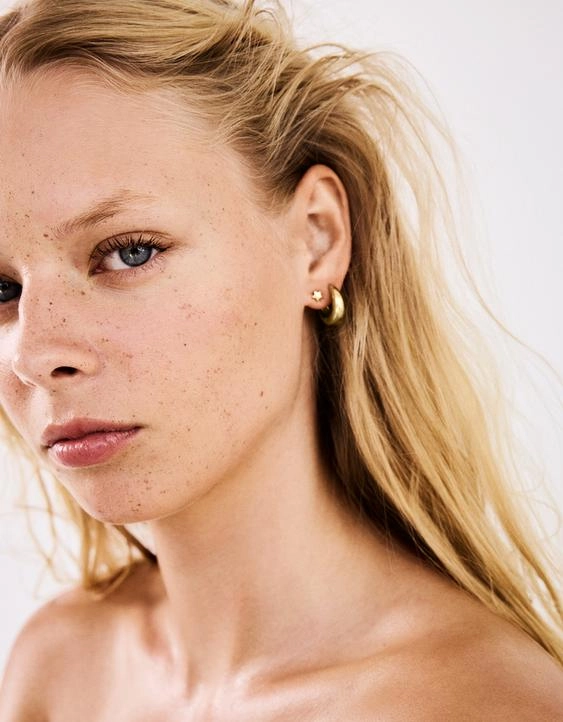 Bershka Набор асимметричных серег-колец