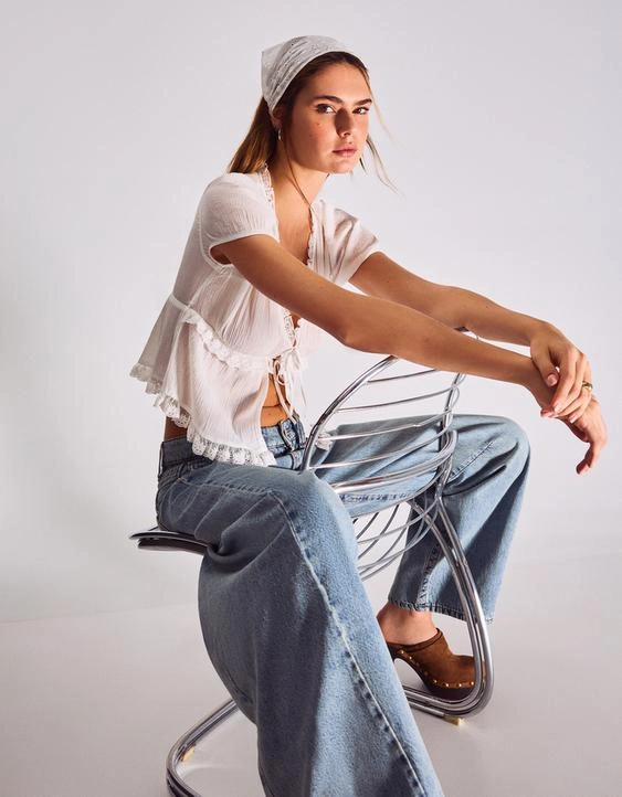 Bershka Бандана с вышивкой купить с доставкой.