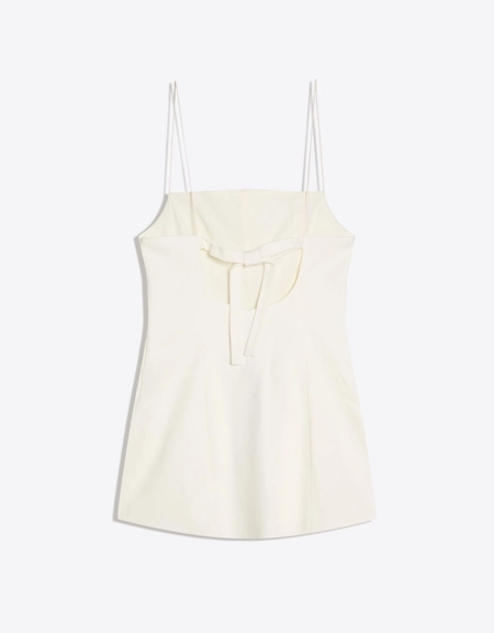 Bershka Мини-платье с бантом сзади