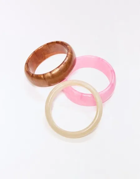 Набор браслетов из смолы- Заказать в России