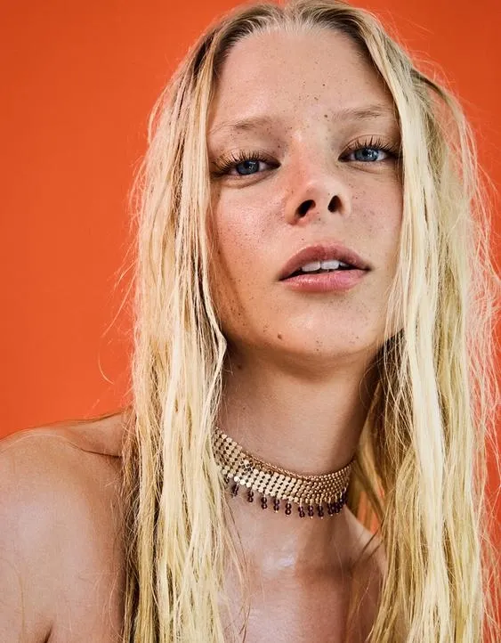 Ожерелье-чокер из сетки- Заказать в России