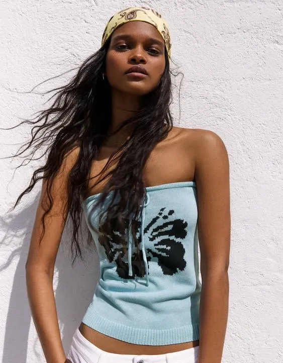 Bershka Бандана с принтом пейсли