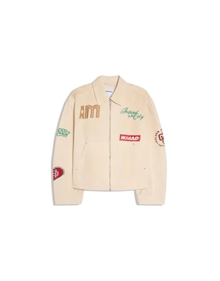 Куртка с аппликациями