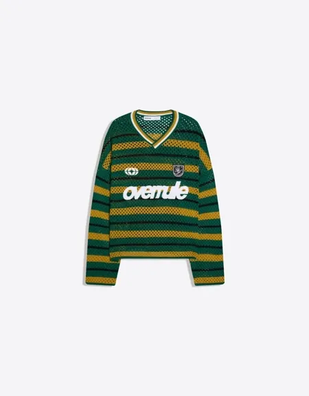 Сетчатый свитер геометрического кроя с графическим рисунком- Заказать в России