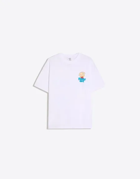 Футболка оверсайз с принтом «Гриффины»- Заказать в России