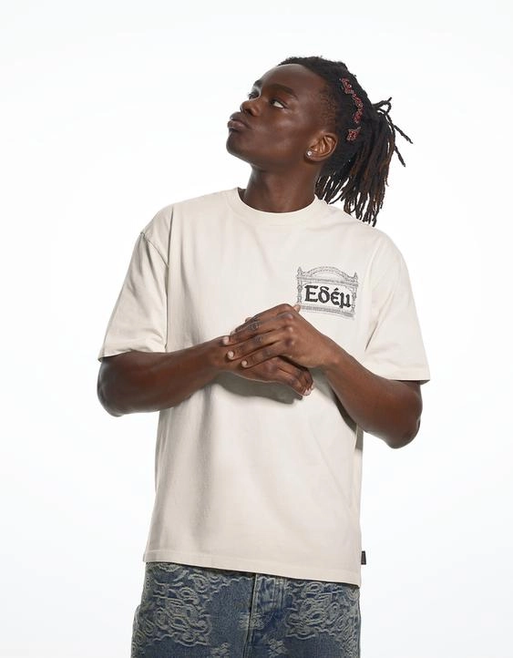 Bershka Футболка свободного кроя ARIES X BERSHKA