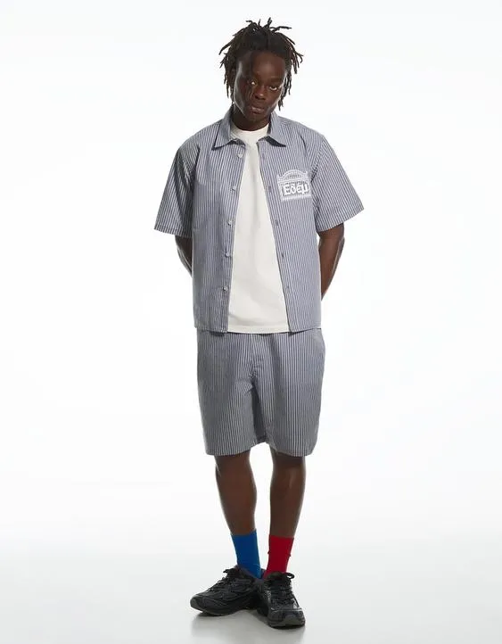 Шорты свободного кроя Aries X Bershka- Заказать в России