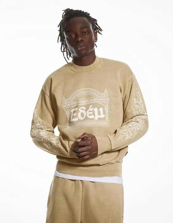 Толстовка Aries X Bershka с эффектом потертости- Заказать в России