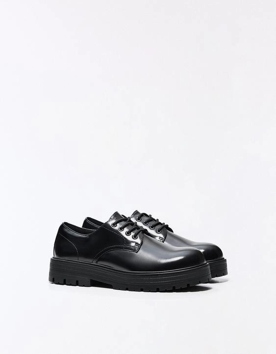 Туфли derby bershka- Заказать в России