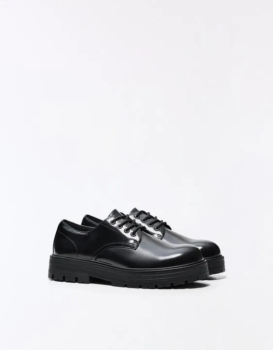 Туфли derby bershka- Заказать в России