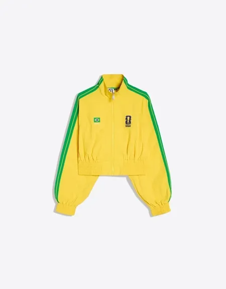 Нейлоновая куртка в стиле Brasil Fifa World Cup™- Заказать в России