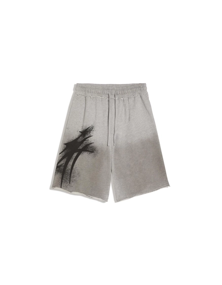 Bershka Шорты-бермуды из мягкой ткани с эффектом потертости и принтом купить с доставкой.