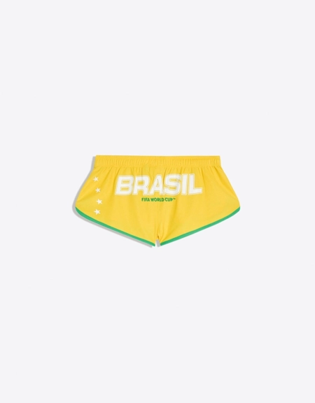 Bershka Шорты из сетки BRASIL FIFA WORLD CUP™