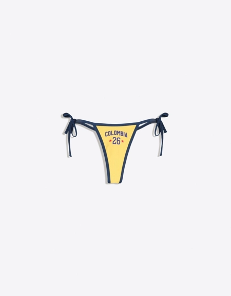 Bershka Плавки-бикини танга COLOMBIA FIFA WORLD CUP™