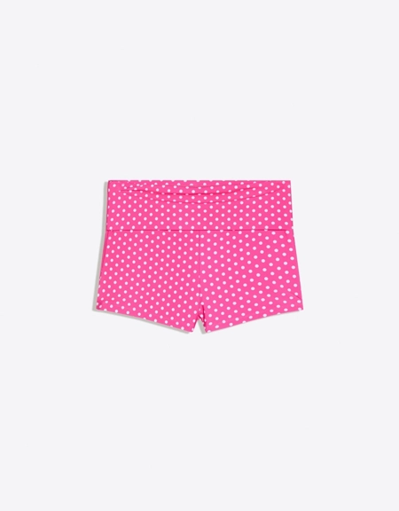Bershka Плавки-кюлоты бикини в горошек