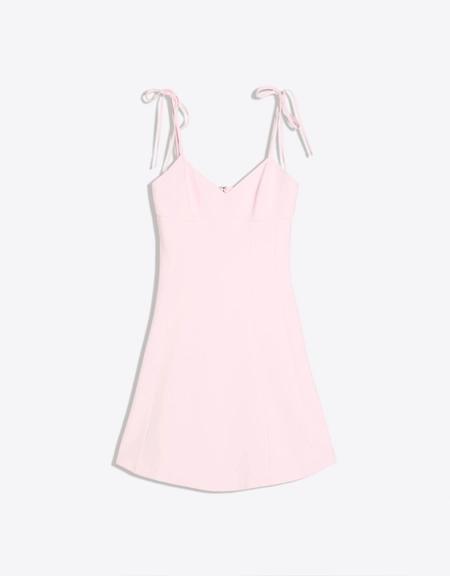 Bershka Мини-платье на бретелях с бантами
