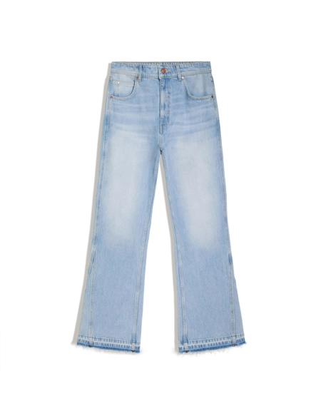 Bershka Прямые расклешенные джинсы