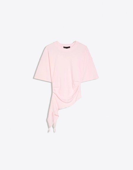 Bershka Футболка с короткими рукавами и сборками