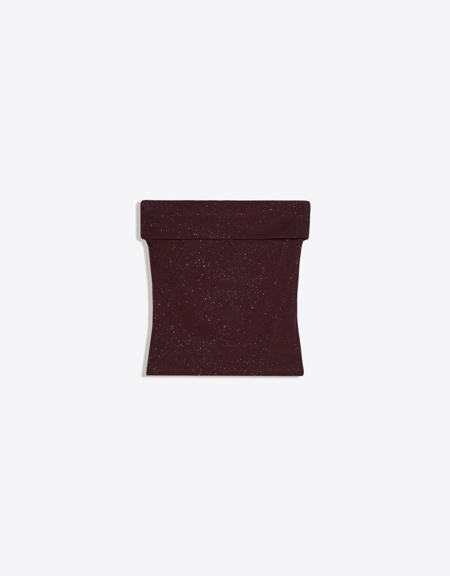 Bershka Топ-бандо из блестящей ткани купить с доставкой.