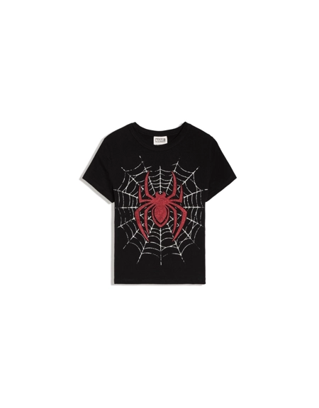 Bershka Приталенная футболка SPIDER-MAN купить с доставкой.