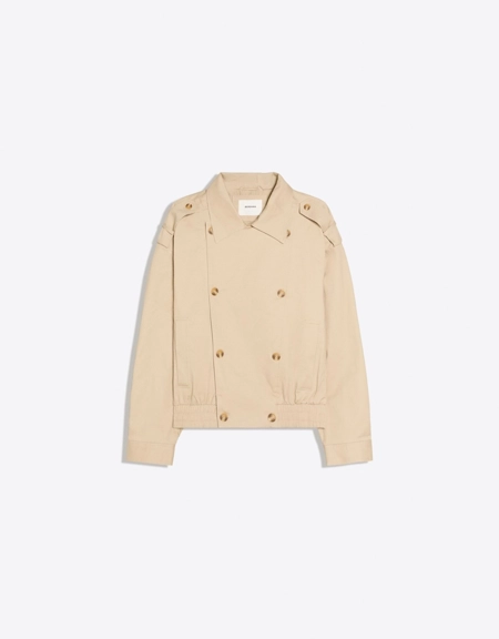 Bershka Короткая куртка-тренч купить с доставкой.