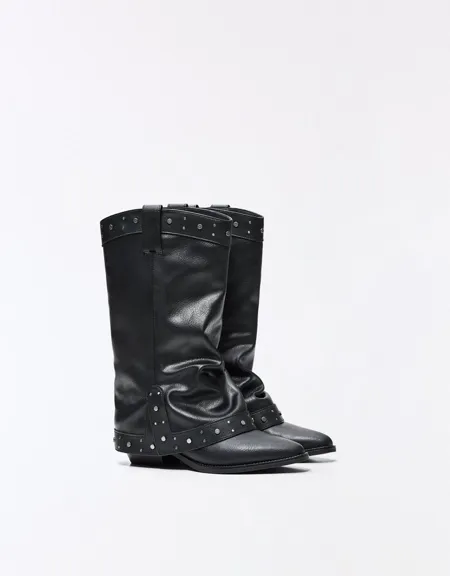 Cowboy trouser boots- Заказать в России