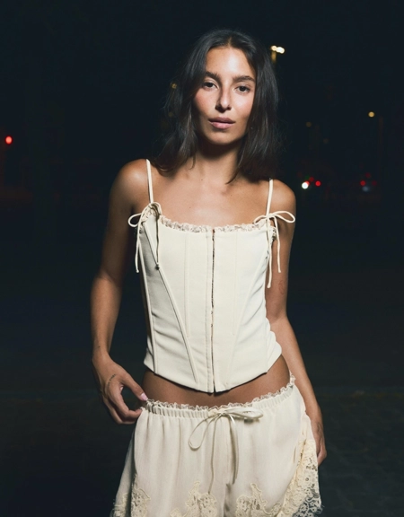 Bershka Топ-корсет на бретелях купить с доставкой.