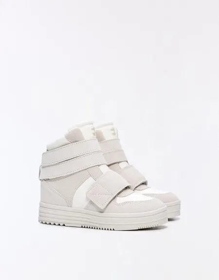 High-top concealed wedge trainers- Заказать в России